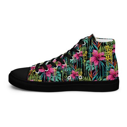Rose - Sneakers Alte in Tela/Donna