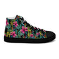 Rose - Sneakers Alte in Tela/Donna