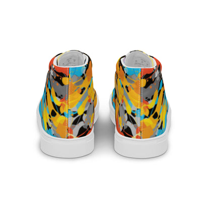 Colori - Sneakers Alte in Tela / Donna