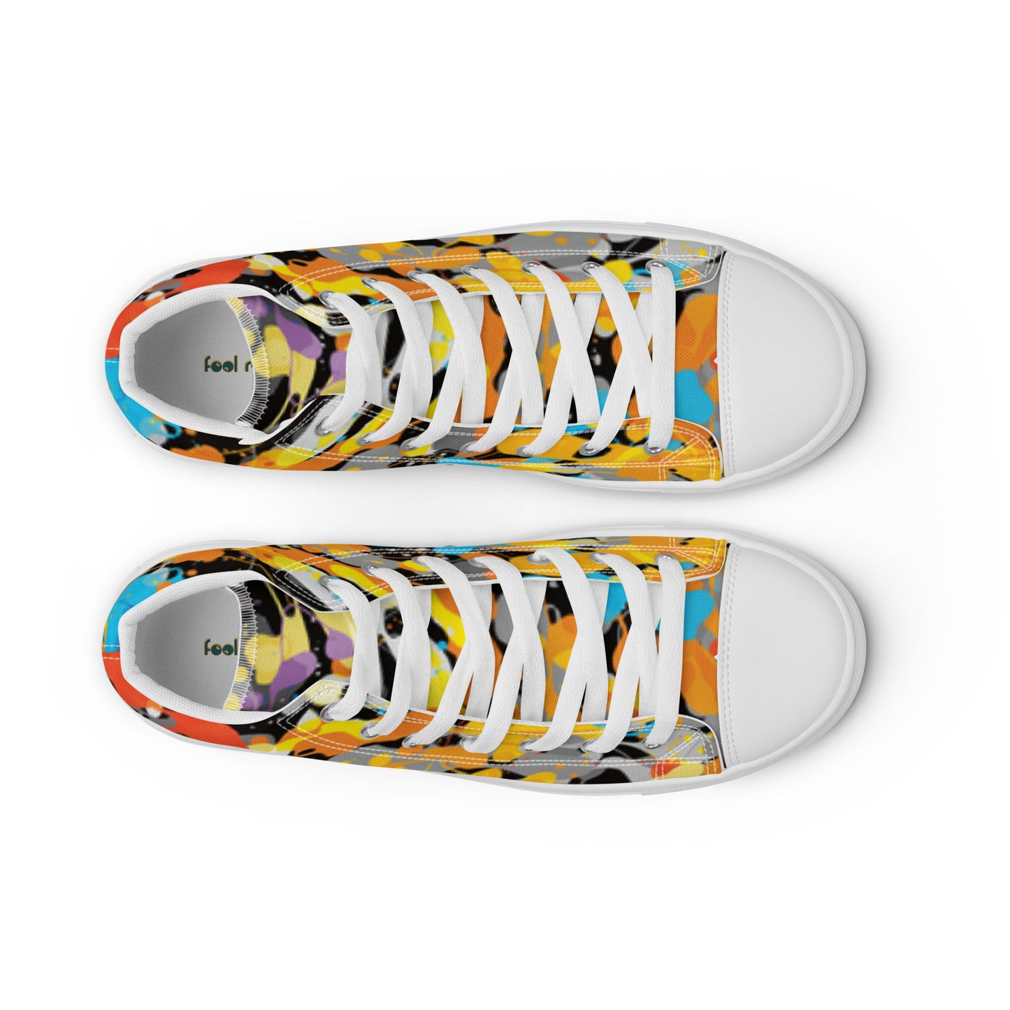 Colori - Sneakers Alte in Tela / Donna
