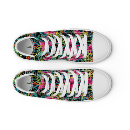 Rose - Sneakers Alte in Tela/Donna