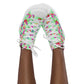 Fiorellini - Sneakers Alte in Tela Donna