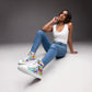 Scarabocchio - Sneakers Alte in Tela/Donna