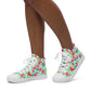 Fiorellini - Sneakers Alte in Tela Donna