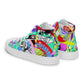 Scarabocchio - Sneakers Alte in Tela/Donna