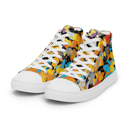 Colori - Sneakers Alte in Tela / Donna