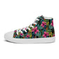 Rose - Sneakers Alte in Tela/Donna