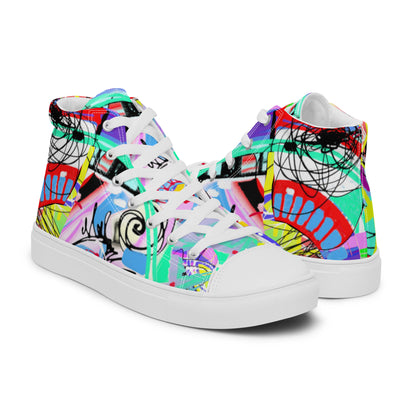 Scarabocchio - Sneakers Alte in Tela/Donna