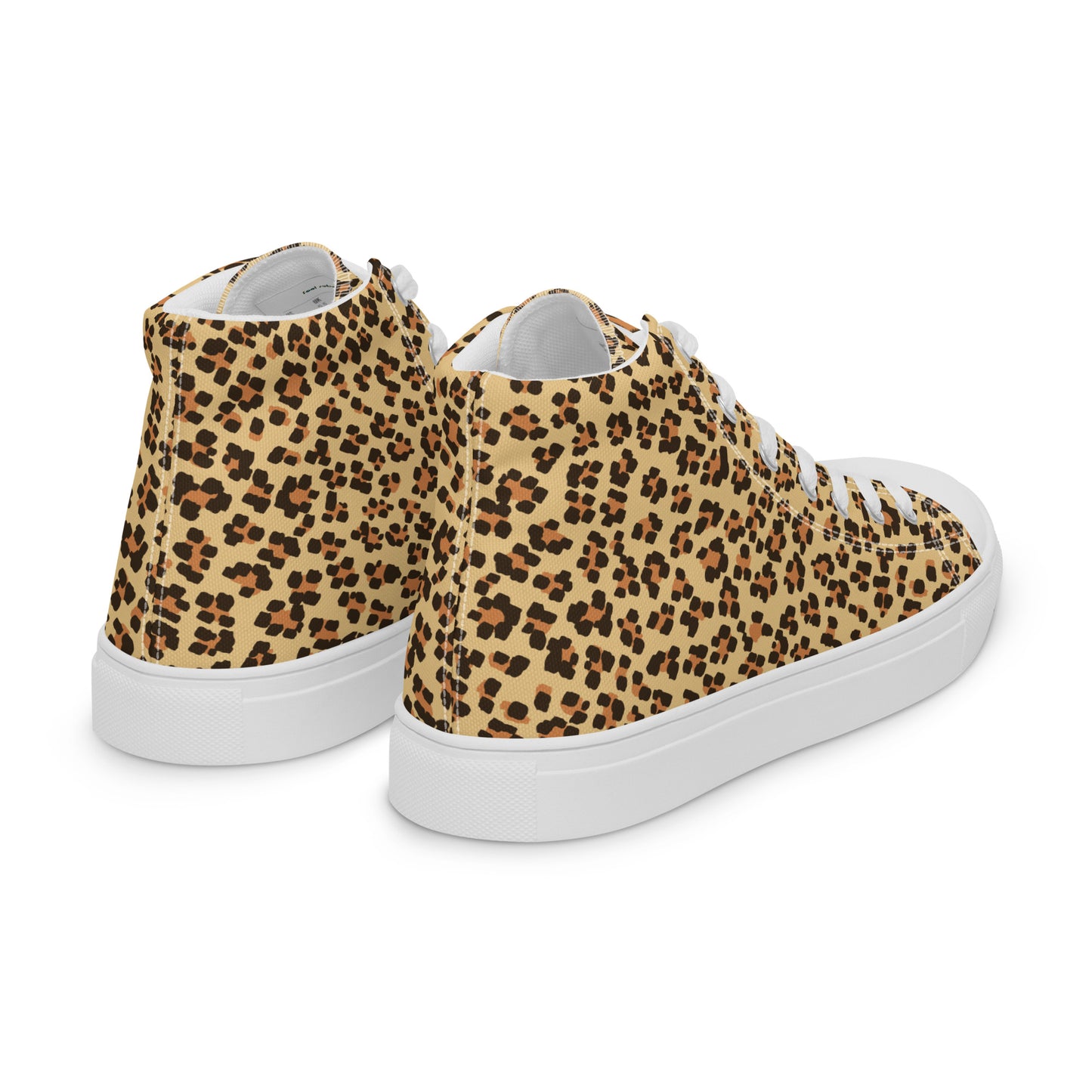 Leopardo - Sneakers Alte in Tela/Donna