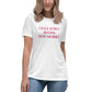 Oggi sono buona....T-Shirt Ricamata