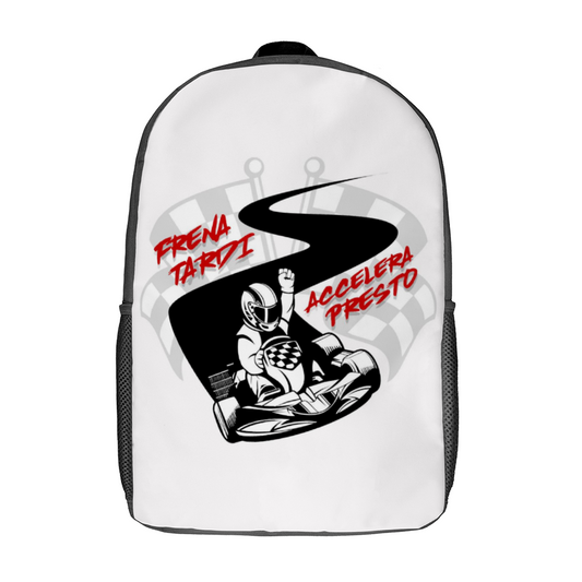 Frena Tardi....Zaino/Bianco
