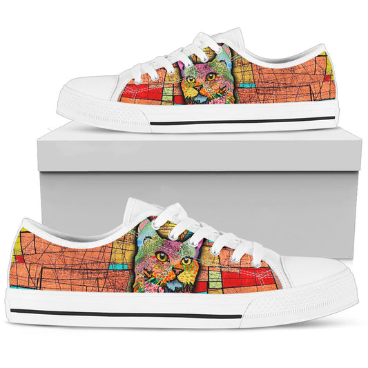 Gatto Geometrico - Low Top Donna -