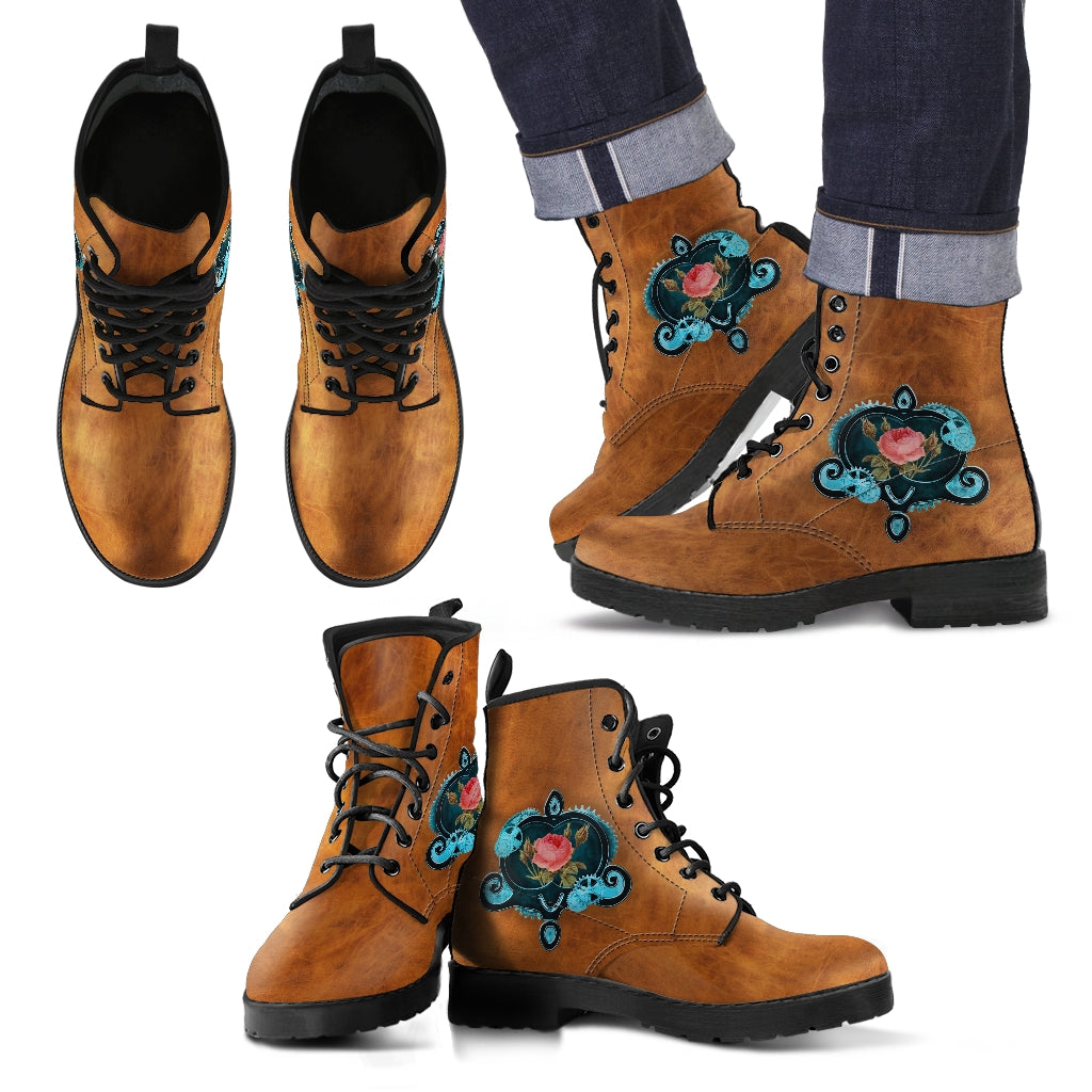 Steampunk/16 - Leather Boots Uomo -