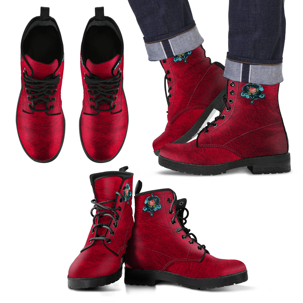 Steampunk /11 - Leather Boots Uomo -