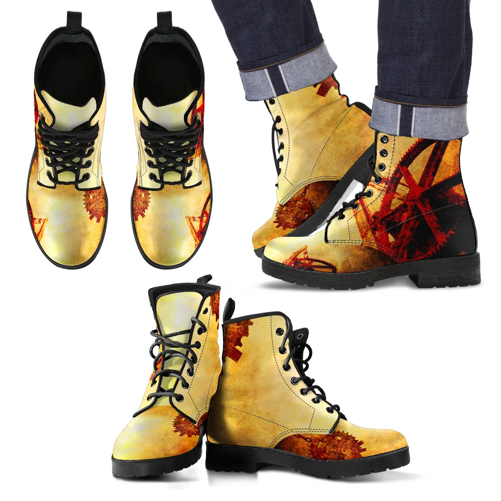 Steampunk/14 - Leather Boots Uomo -