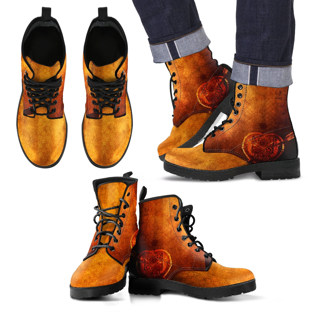 Steampunk/13 - Leather Boots Uomo -