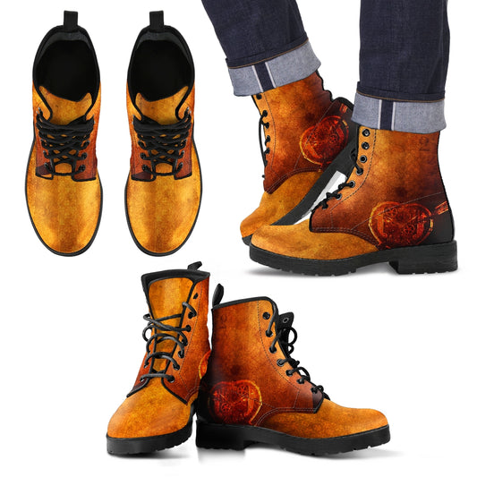 Steampunk/13 - Leather Boots Uomo -
