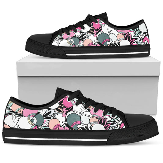 Astratto Chiaro - Low Top Donna -