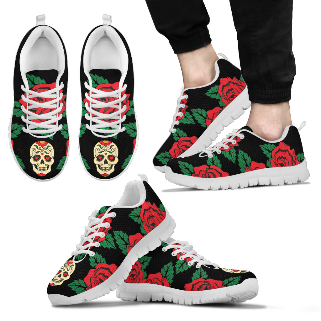 Teschio e Rose -  Sneakers Donna -