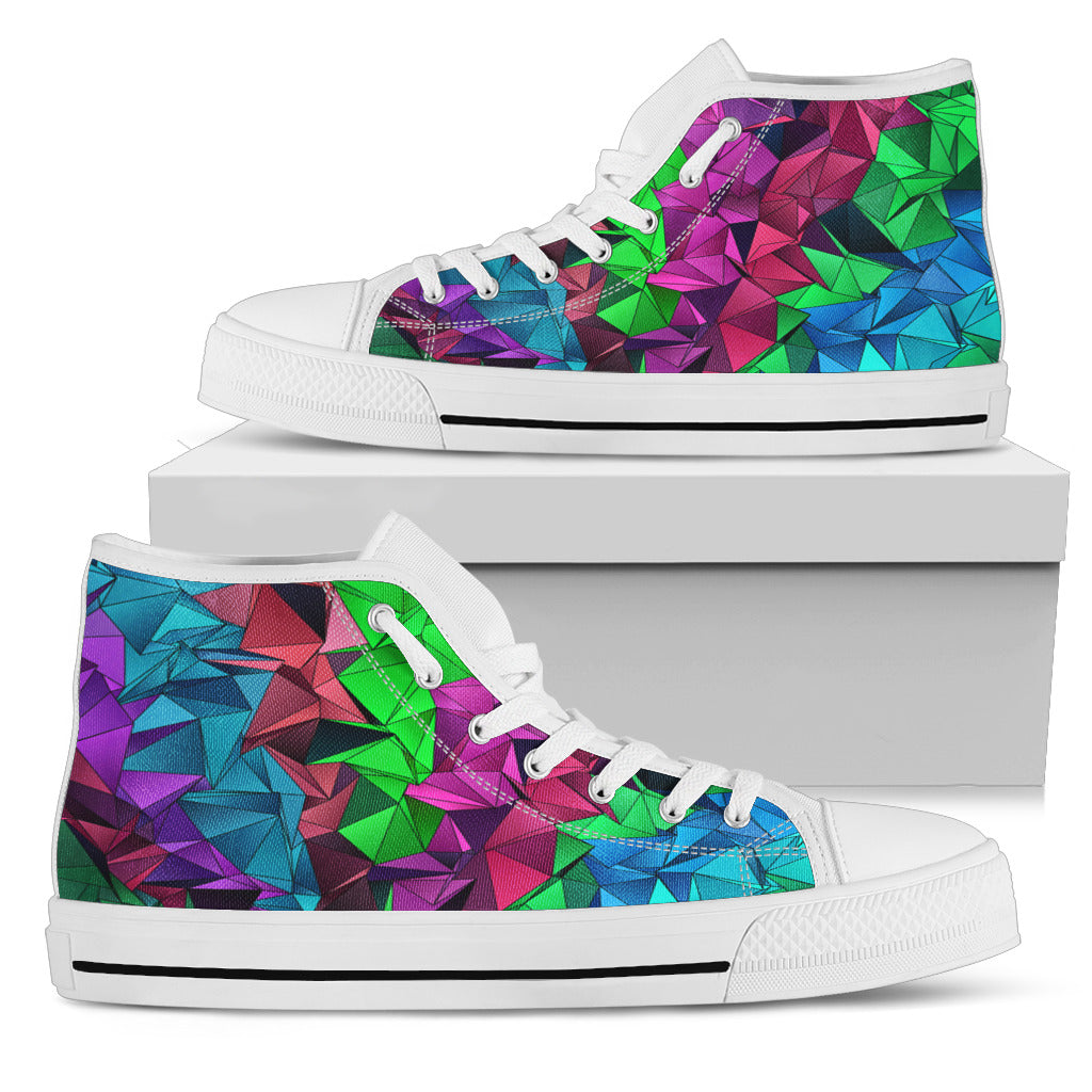 Geometrico - Sneakers Alte Donna -