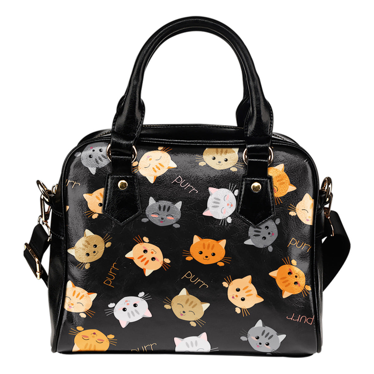 Gattini - Borsa con manici e tracolla -