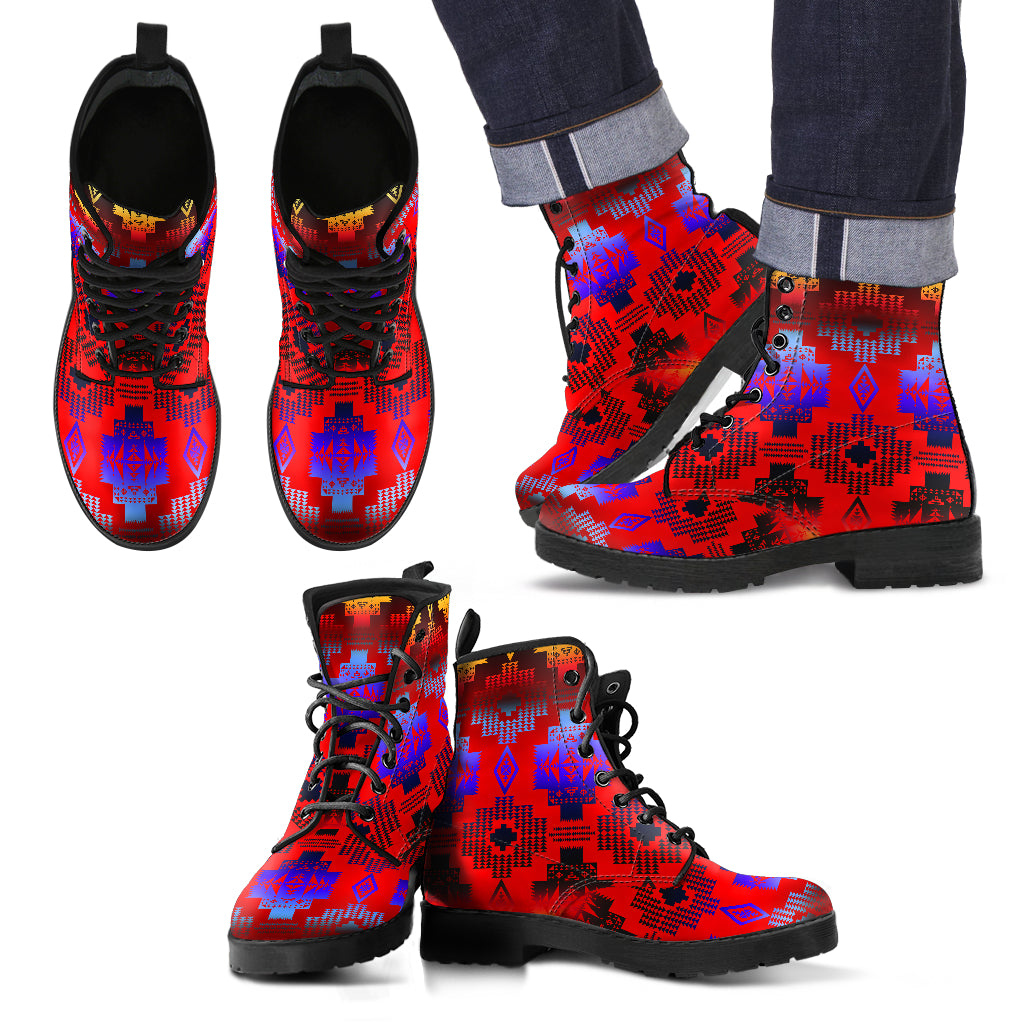 Messicano Rosso - Leather Boots Uomo -