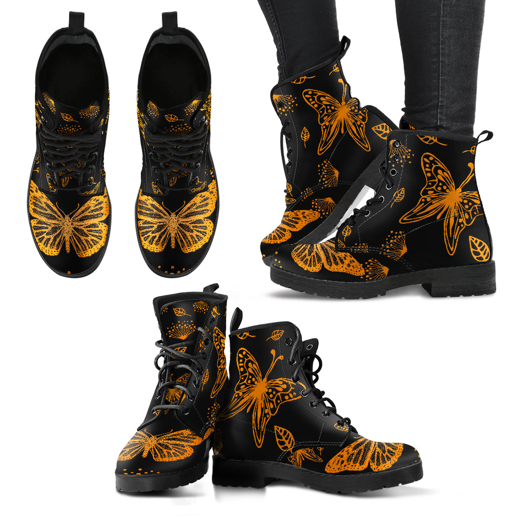 Farfalla - Leather Boots Donna -