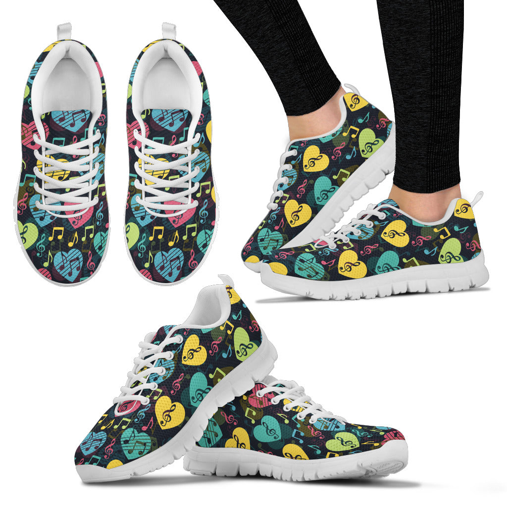 Cuore e Musica 1 - Sneakers Donna -