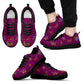 Fiori Esotici Bordeaux - Sneakers Uomo -