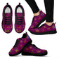 Fiori Esotici Bordeaux - Sneakers Uomo -
