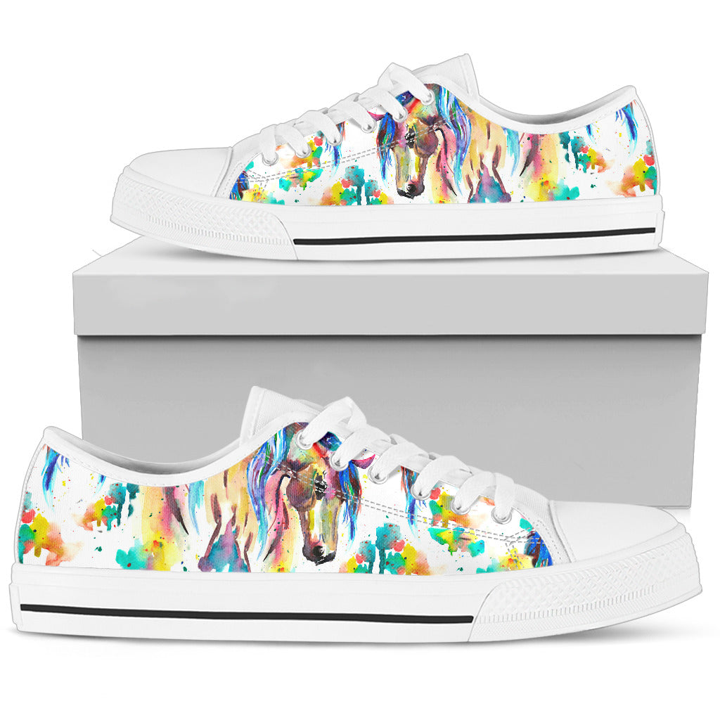 Cavallo - Low Top Donna / Suola Bianca -
