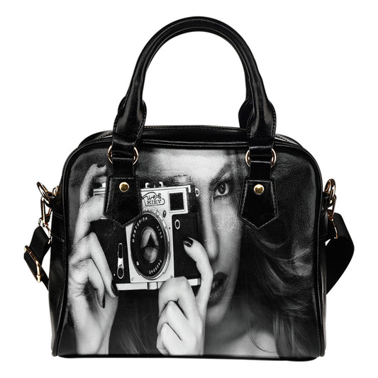 Fotografia - Borsa con manici e tracolla -