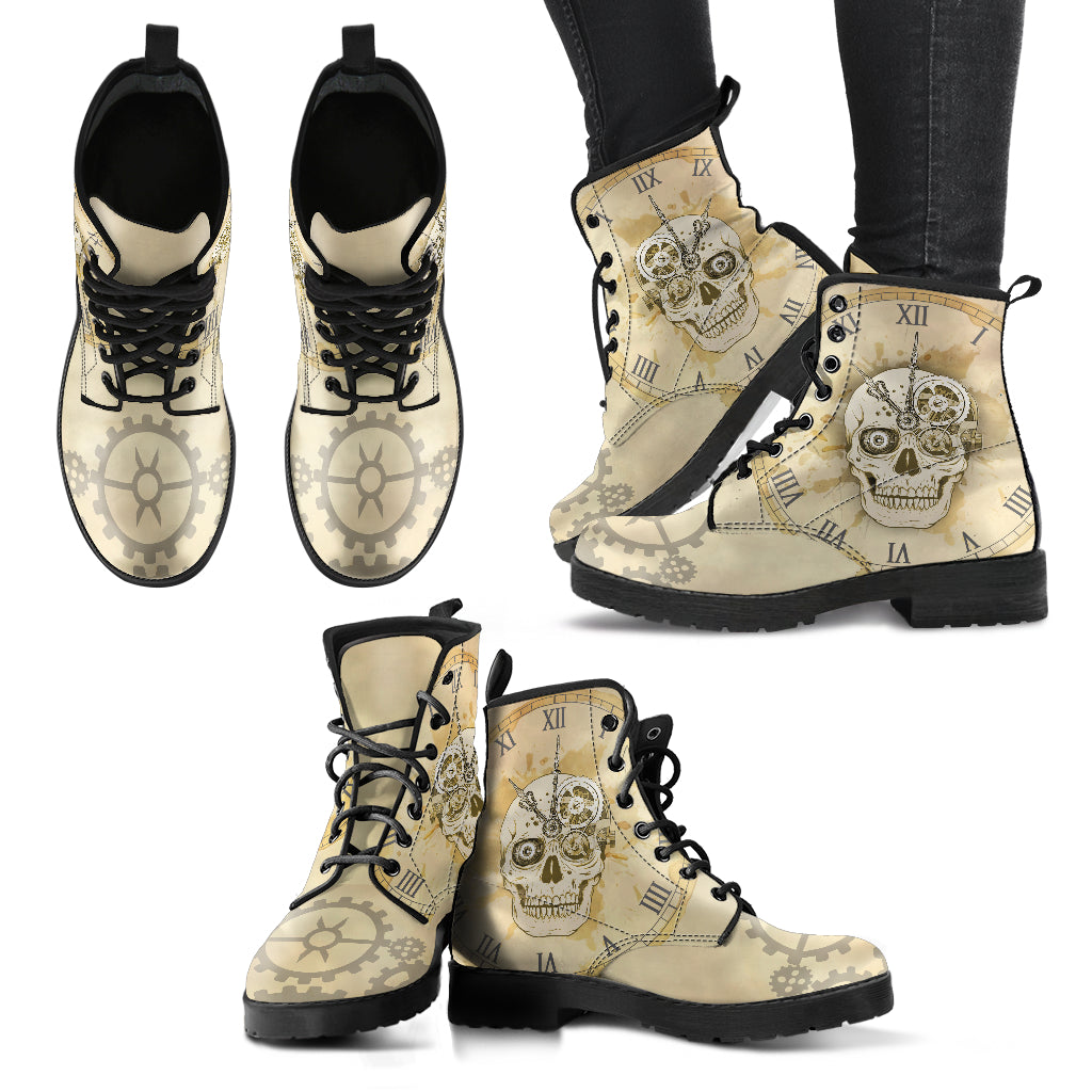 Steampunk/15 - Leather Boots Donna -