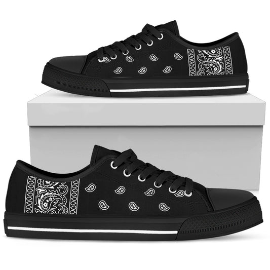 Bandana - Low Top Donna /Suola Nera -