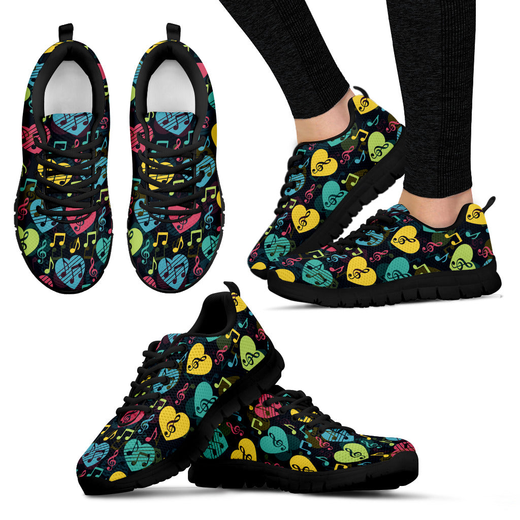Cuore e Musica 2 - Sneakers Donna -