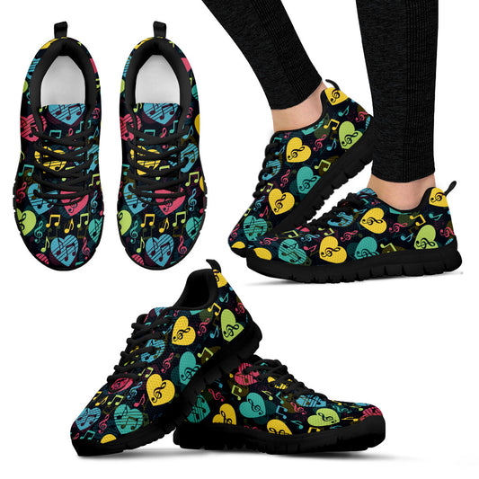 Cuore e Musica 2 - Sneakers Donna -