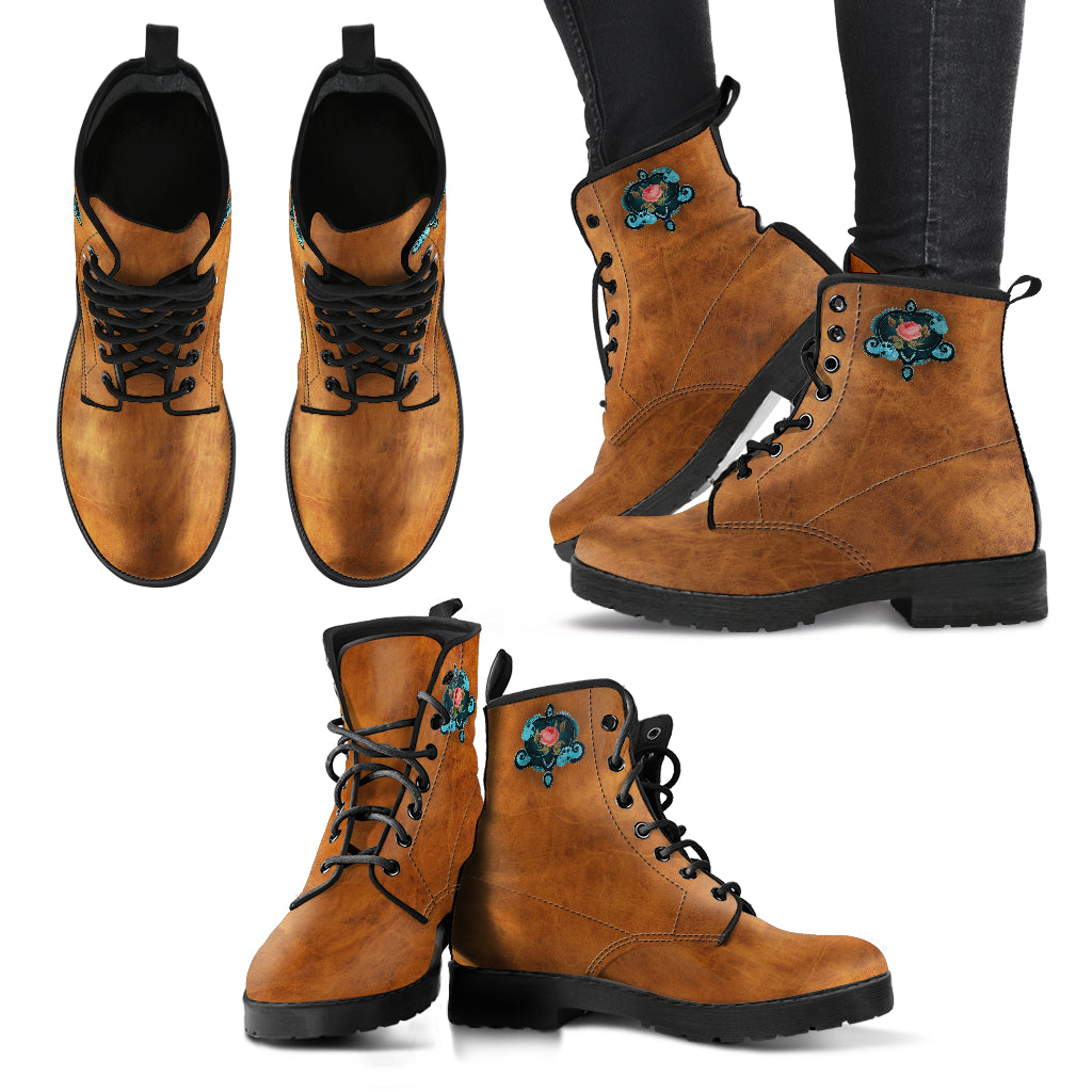 Steampunk/17 - Leather Boots Donna -