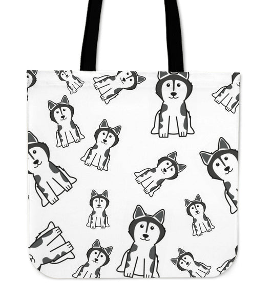 Cartoon Dog Tote Bag