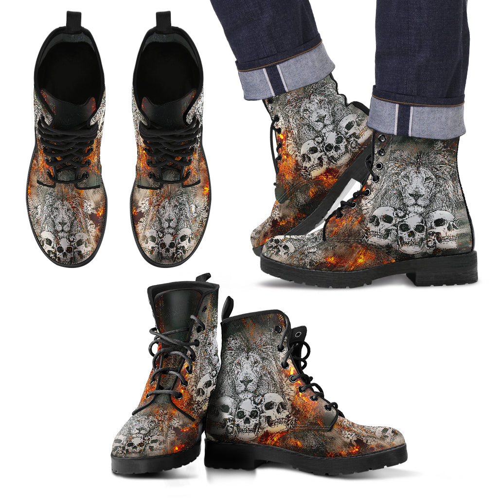 Leone Feroce - Leather Boots Uomo -