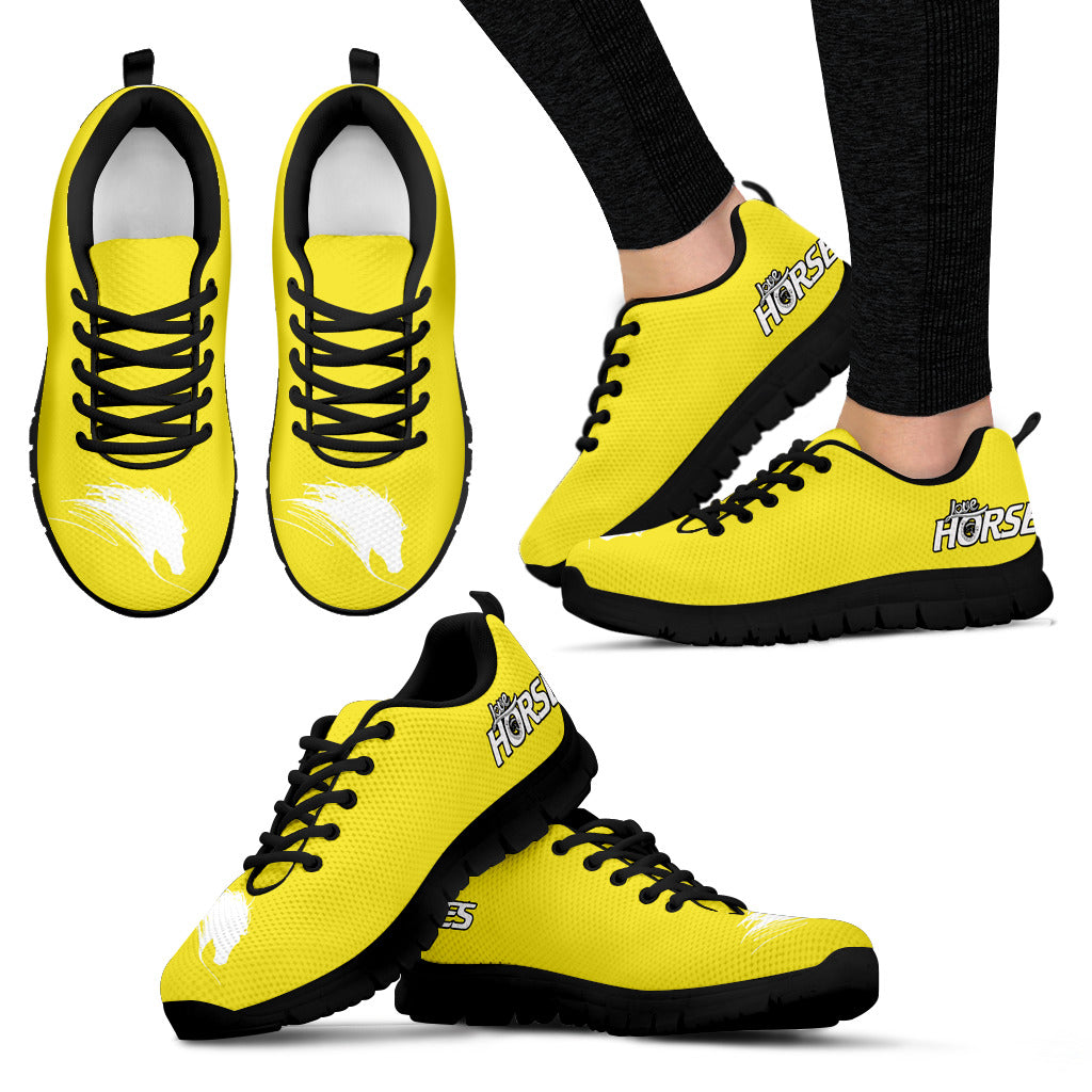 Amo i Cavalli - Sneakers Donna/Giallo -