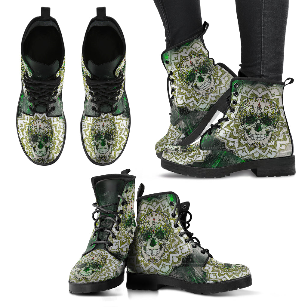 Teschio - Leather Boots Donna -