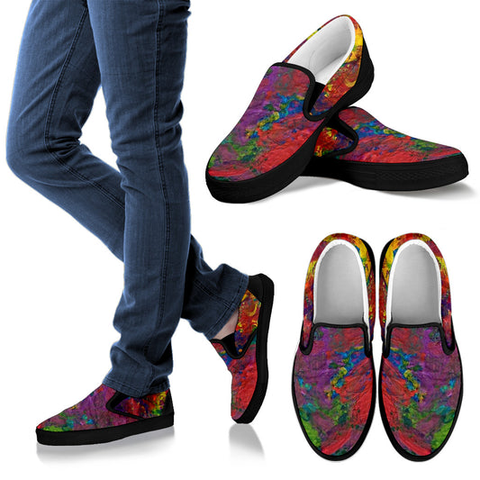 Miscuglio di Colori 2 - Slip Ons Donna -