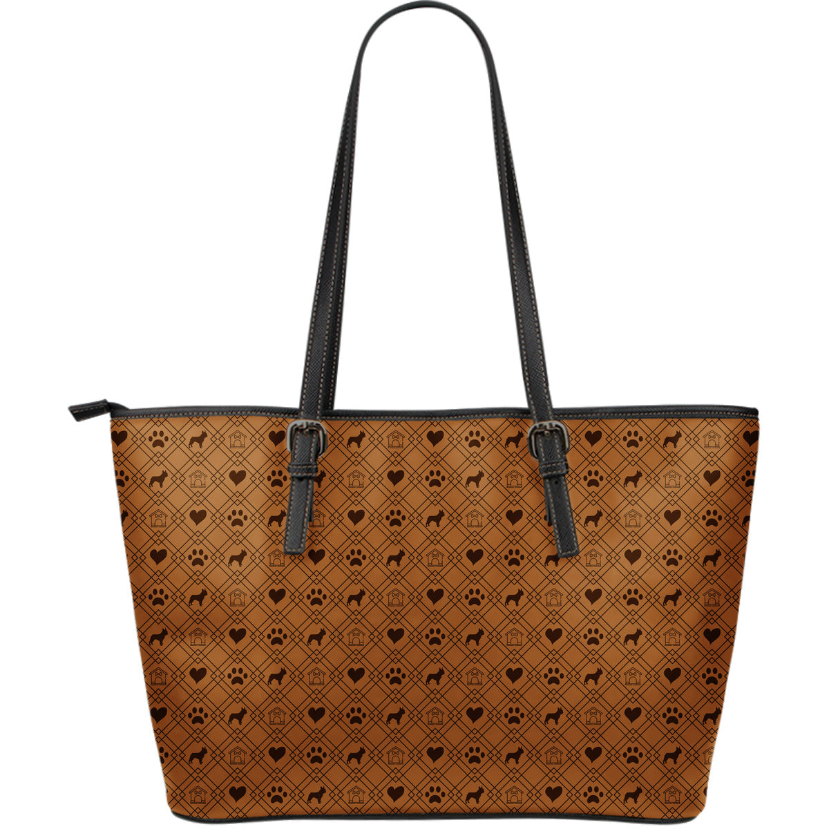 Brown Tote Dog Lover