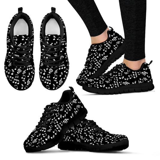 Note Musicali -  Sneakers Donna