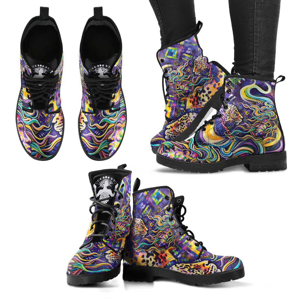 Connessione -  Leather Boots Donna -