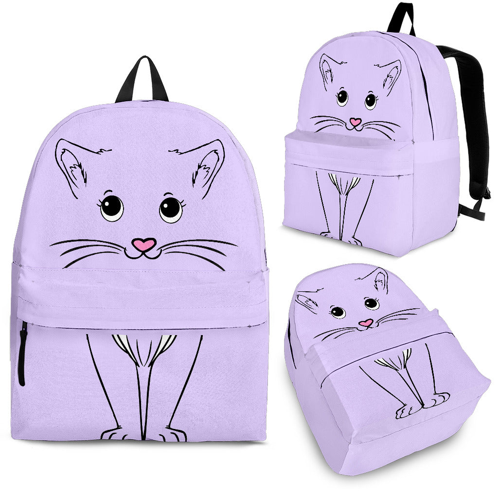 Gattino  Viola -Zaino -