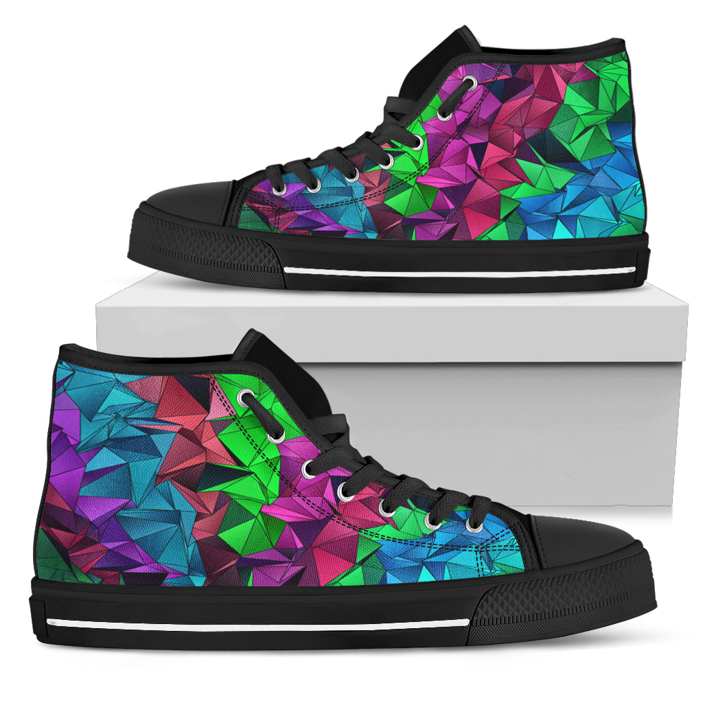 Geometrico - Sneakers Alte Donna -