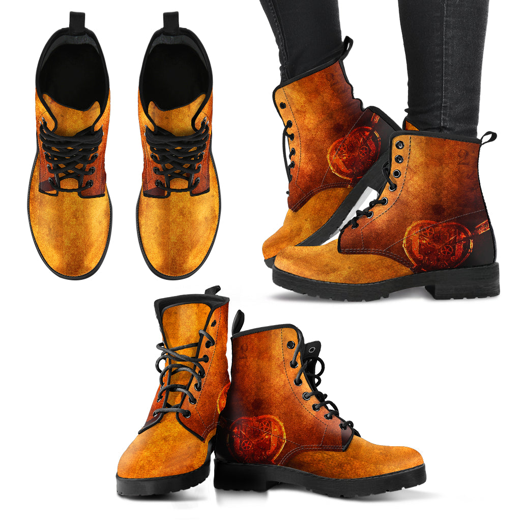 Steampunk/6 - Leather Boots Donna -