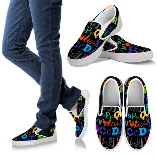 Lettere - Slip Ons Donna -