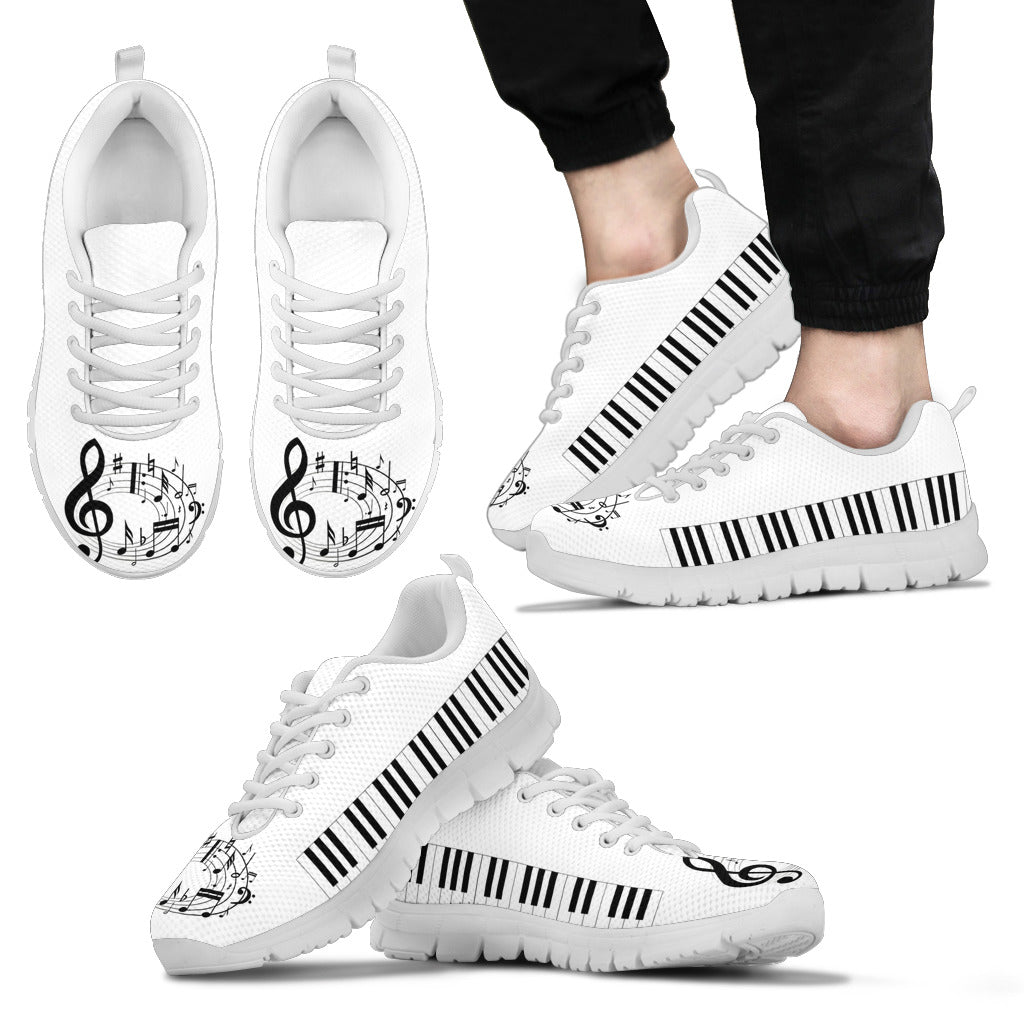 Pianoforte e Note - Sneakers Uomo -